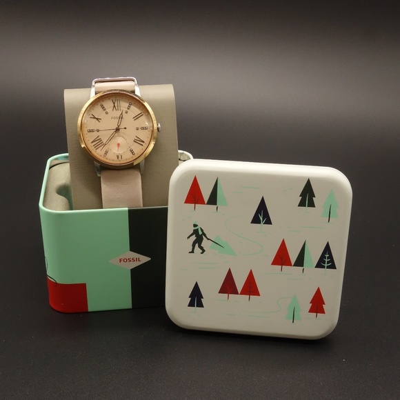 NEW FOSSIL Gazer Two Tone Watch ES4163  main image 6
